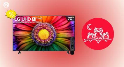 Sanborns remata con el 62% esta pantalla LG de 70 pulgadas que es 4K, UHD y tiene inteligencia artificial