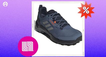 Liverpool rebaja los tenis Adidas Terrex impermeables perfectos para caminar en montaña y ciudad