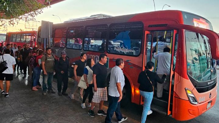 Les ponen freno a transportistas de Cancún: querían adelantar su 'navidad' con aumento de pasaje