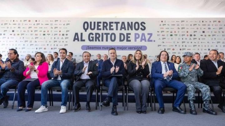 Suman esfuerzos sociedad y gobierno con iniciativa ¡Queretanos al Grito de Paz!