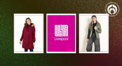 Previo a la última Venta Nocturna: Liverpool remata chamarras largas, gruesas y acolchadas pal frío