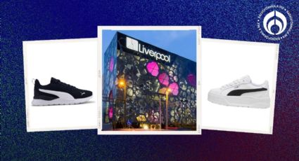 Liverpool liquida tenis Puma casuales y deportivos en menos de mil pesos