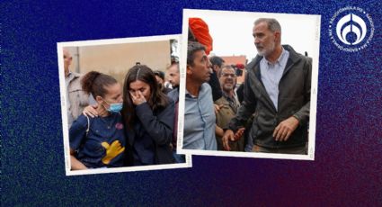 Tunden a presidente de España: junto al Rey recibe lluvia de barro en visita a Valencia