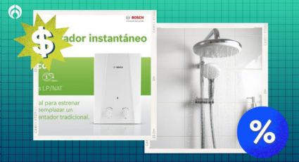 Home Depot remata un calentador instantáneo de gas LP Bosch que funciona con baja o alta presión