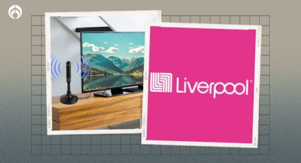 Liverpool malbarata antena de TV digital con canales HD gratis; es pequeña y pude ponerse donde sea