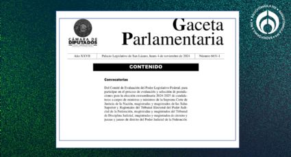 Publican convocatoria para elección de jueces y ministros; será de 4 etapas y con tómbola