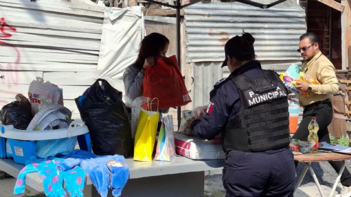 Entregan apoyos a familia del bebé rescatado en Escobedo NL