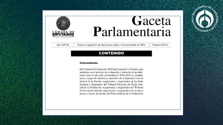 Publican convocatoria para elección de jueces y ministros; será de 4 etapas y con tómbola