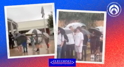 Elecciones EU: Ciudadanos en Texas salen a votar en medio de intensa lluvia