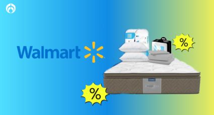 Walmart se adelanta al Buen Fin y tiene en menos de 4 mil pesos este colchón Restonic con almohadas y regalo