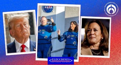 Voto en 'las estrellas': astronautas varados votan desde la Estación Espacial Internacional