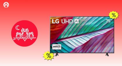 Sanborns remata con el 58% esta pantalla LG de 75 pulgadas que es 4K y UHD, el envio es gratis