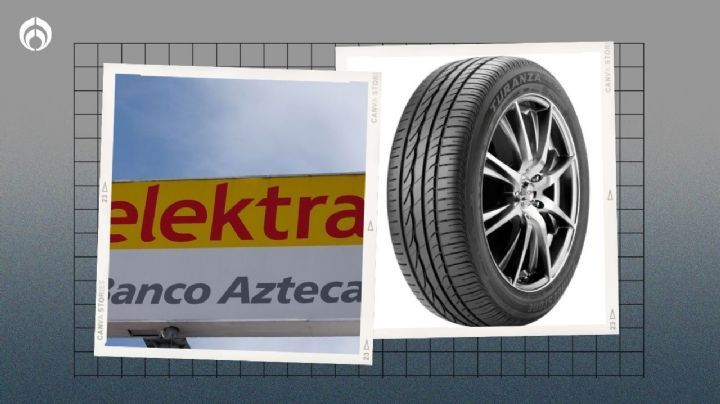 Llantas Bridgestone: las más baratas que puedes comprar y con descuento en Elektra