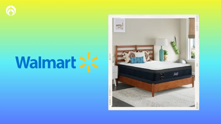 Walmart descontó 3 mil 500 pesos a este colchón matrimonial Sealy por el Fin Irresistible y tiene 6 MSI