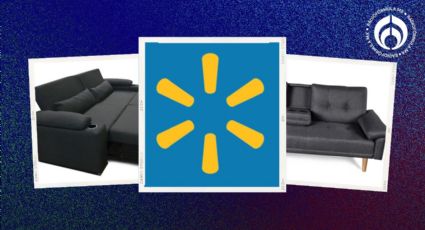 Walmart 'regala' sofás cama; hay chicos, grandes, reclinables, con portavasos y 'almohadas'