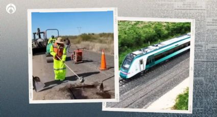 Los 'baches' por el Tren Maya: reparan carreteras dañadas por la obra con Bachetón