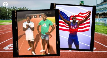 Un streamer casi le gana una carrerita a Noah Lyles, oro olímpico en 100m de París (VIDEO)