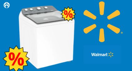 Walmart remata esta lavadora Whirlpool de carga superior; es de 20kg y de acero inoxidable