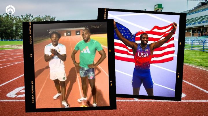 Un streamer casi le gana una carrerita a Noah Lyles, oro olímpico en 100m de París (VIDEO)