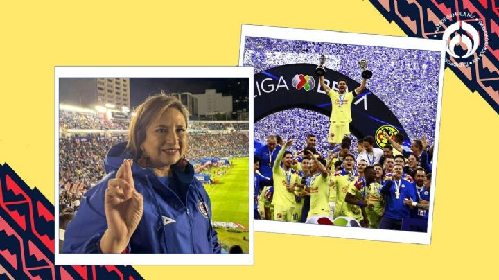 No supera la 15: Xóchitl Gálvez tiene miedo de otra final América vs. Cruz Azul (VIDEO)