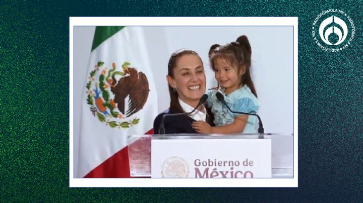 (VIDEO) Pequeña niña 'roba' reflectores a Sheinbaum: 'Será diputada', dice la presidenta