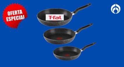 Estos sartenes T-Fal están arrasando en ventas en línea, están baratísimos y no pegan nada