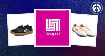 Liverpool: 5 tenis Umbro casuales y para futbol que están en liquidación tras Venta Nocturna