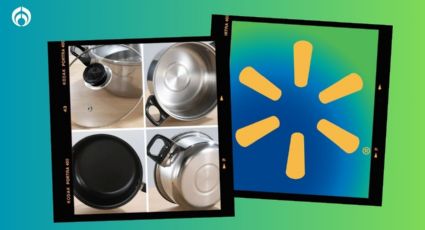 Walmart pone a mitad de precio esta batería de cocina de acero inoxidable de 12 piezas y hasta tetera