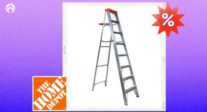 Home Depot rebaja escalera Cuprum de tijera de 2.3 metros; resistente y con muy buenas reseñas