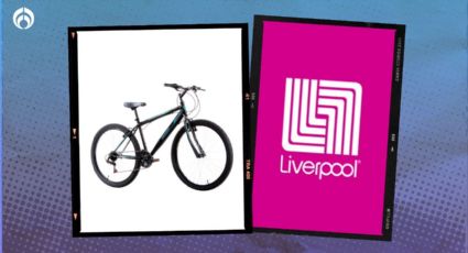 Liverpool le baja más de 10,000 pesos a esta lujosa bicicleta de montaña resistente y con anticorrosión