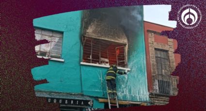 (VIDEO) Incendio consume departamento en colonia Centro de la CDMX; evacúan a 50 personas