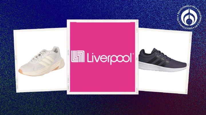 Liverpool remata en menos de mil pesos esto tenis Adidas de hombre