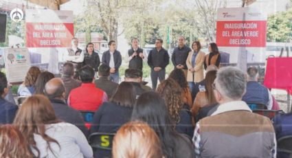 Tlalnepantla inauguró el Proyecto Área Verde "Obelisco"