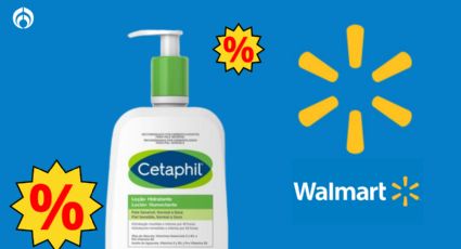 Walmart remata esta loción humectante Cetaphil que ayuda a restaurar la flexibilidad de la piel