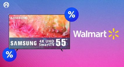 Walmart tiene a precio de regalo la pantalla Samsung de 55” 4K UHD; disponible a hasta 20 MSI