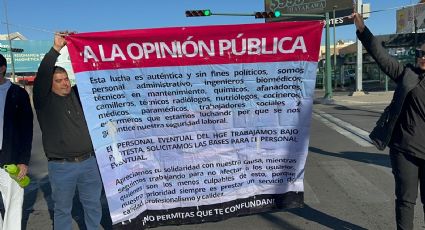 Faltan al trabajo más de 200 empleados eventuales de Salud en Sonora