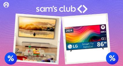 Sam’s Club lanza ofertón en pantallota de 86 pulgadas con gran resolución e Inteligencia Artificial