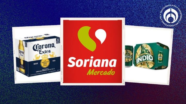 Soriana deja baratísimos todos estos paquetes de cerveza para celebrar las posadas y Navidad