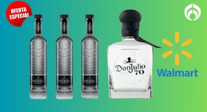 Walmart rebaja muchísimo el precio de estas marcas de tequila para Navidad