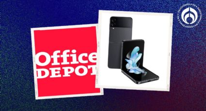 Venta Nocturna de Office Depot: celular Samsung plegable tiene rebaja de casi 10 mil pesos