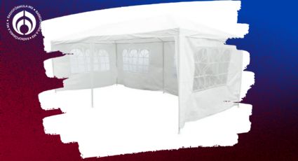 Bodega Aurrera pone precio de remate a carpa de 6x3m ideal para tus fiestas decembrinas