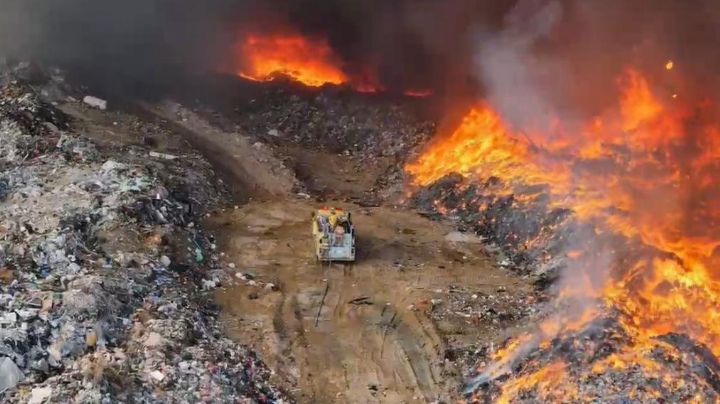 Incendios en basureros agudizan la mala calidad del aire en BCS; es irrespirable, segun la OMS