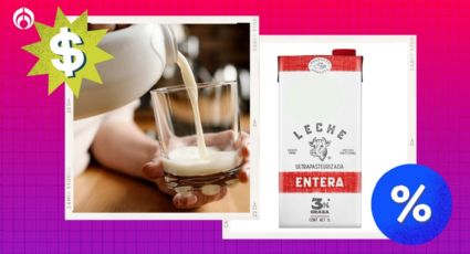 Bodega Aurrera remata el litro de la leche entera que tiene menos grasa que la Lala y Alpura, según Profeco