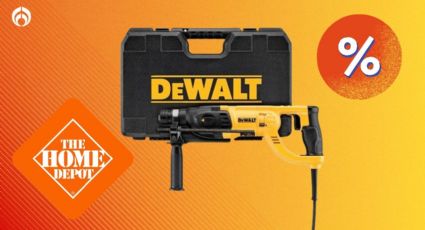 Home Depot rebaja el rotomartillo combinado DeWalt, la marca calificada como Excelente por Profeco