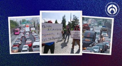 Caos en Ecatepec: Advierten que mañana seguirán bloqueos; estas son las vías afectadas