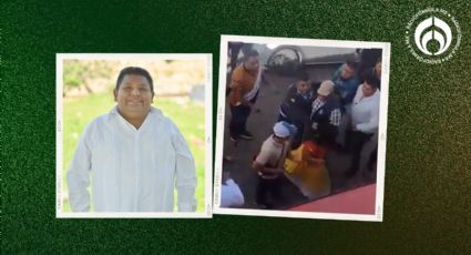 (VIDEO) Edil de San Pedro Ixtlahuaca golpea a mujer indígena de Oaxaca; se separa del cargo