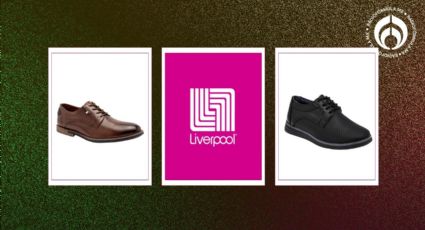 Liverpool: 5 zapatos talla 28 para hombre que son de piel y elegantes a mitad de precio