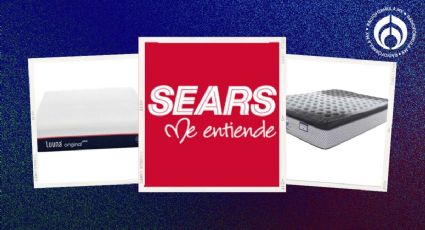 Sears pone estos colchones con más del 50% de descuento para que estrenes en Año Nuevo