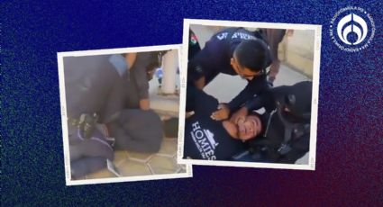 (VIDEO) Policías de Puebla someten a hombre... sólo porque les pidió 'trabajar'