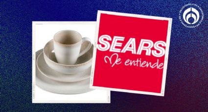 Sears rebaja vajilla de 16 piezas resistente y elegante ideal para tu cena de Año Nuevo